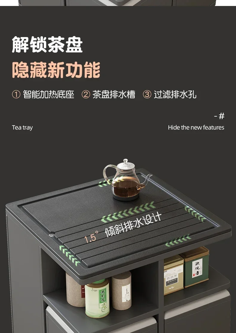 Wujinshi coffee table tea small apartment multi-functional movable kung fu tea table modern simple household balcony
Wujinshi coffee table tea small apartment multi-functional movable kung fu tea table modern simple household balcony