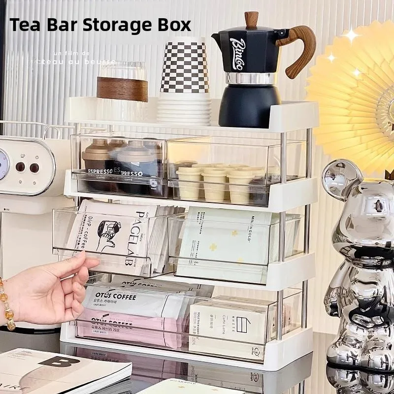 Desktop Organizer Box Office Drawer Style Large Capacity Miscellaneous Transparent Storage Rack Multi-layer Home Organization
Desktop Organizer Box Office Drawer Style Large Capacity Miscellaneous Transparent Storage Rack Multi-layer Home Organization