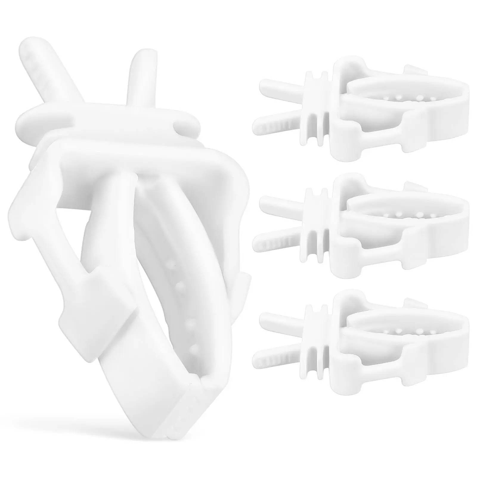 4 Pcs Bird Cage Clips Food Holder Durable Safe Easy Installation Accessories for Parakeet Cockatiels Plastic Feeder Toys Fruit
4 Pcs Bird Cage Clips Food Holder Durable Safe Easy Installation Accessories for Parakeet Cockatiels Plastic Feeder Toys Fruit