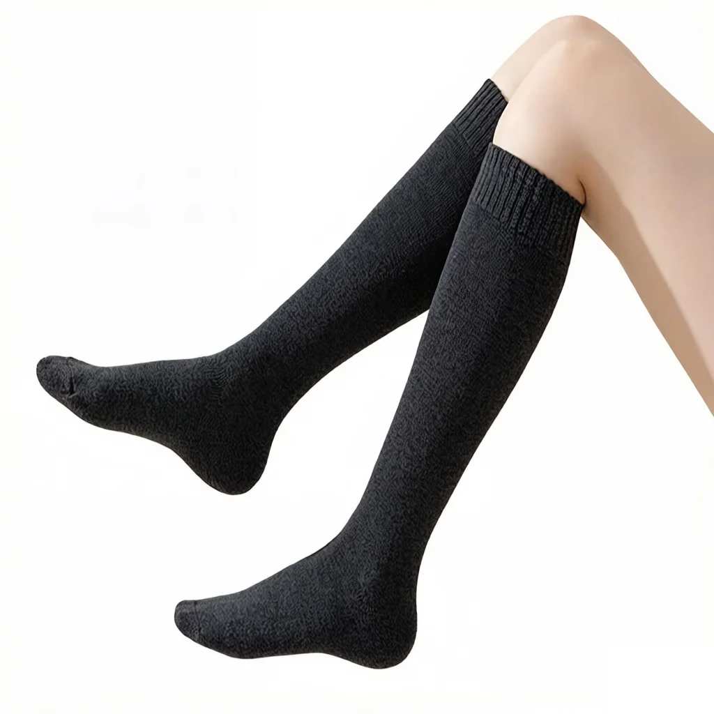 Women's Solid Color Knee High Socks, Soft Cotton Calf High Socks, Stretchy Long Socks for Daily Work Business Casual Wear
Women's Solid Color Knee High Socks, Soft Cotton Calf High Socks, Stretchy Long Socks for Daily Work Business Casual Wear