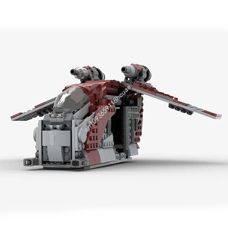 434PCS Moc Star Battle Republic Gunship Model Building Blocks Bricks Diy Creative Assembly Educational Toys Kid Gift
434PCS Moc Star Battle Republic Gunship Model Building Blocks Bricks Diy Creative Assembly Educational Toys Kid Gift