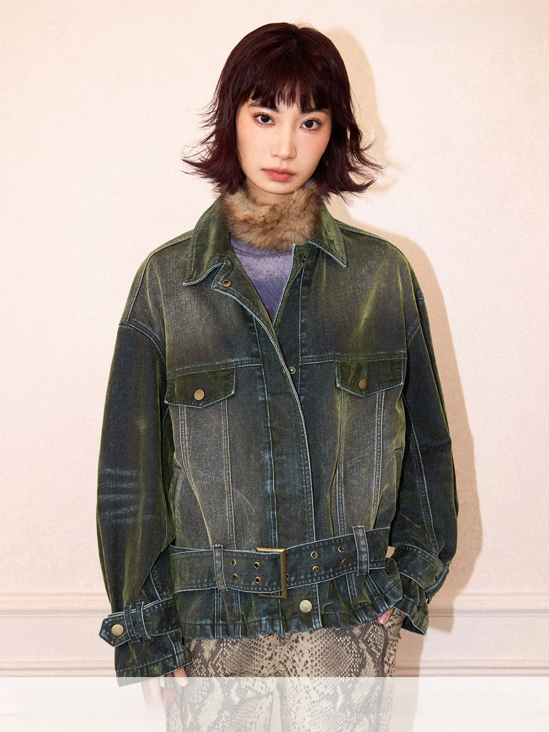 Loose een Floing Denim Jaet Original Design Chemical Girl Lost Magic oulder Casual Women's ort Outerwear
Loose een Floing Denim Jaet Original Design Chemical Girl Lost Magic oulder Casual Women's ort Outerwear