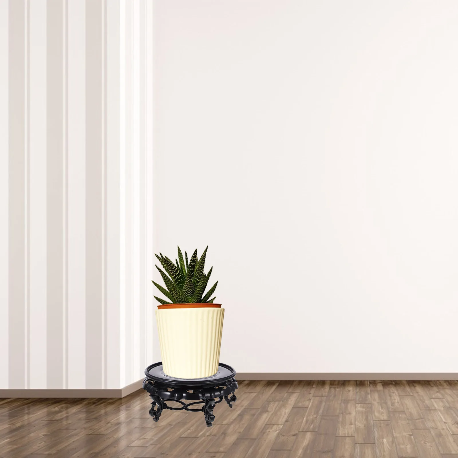 Resin Potted Plant Display Base Retro Simple Design Sturdy Indoor Garden Living Room Corridor Decor Plant Stand
Resin Potted Plant Display Base Retro Simple Design Sturdy Indoor Garden Living Room Corridor Decor Plant Stand