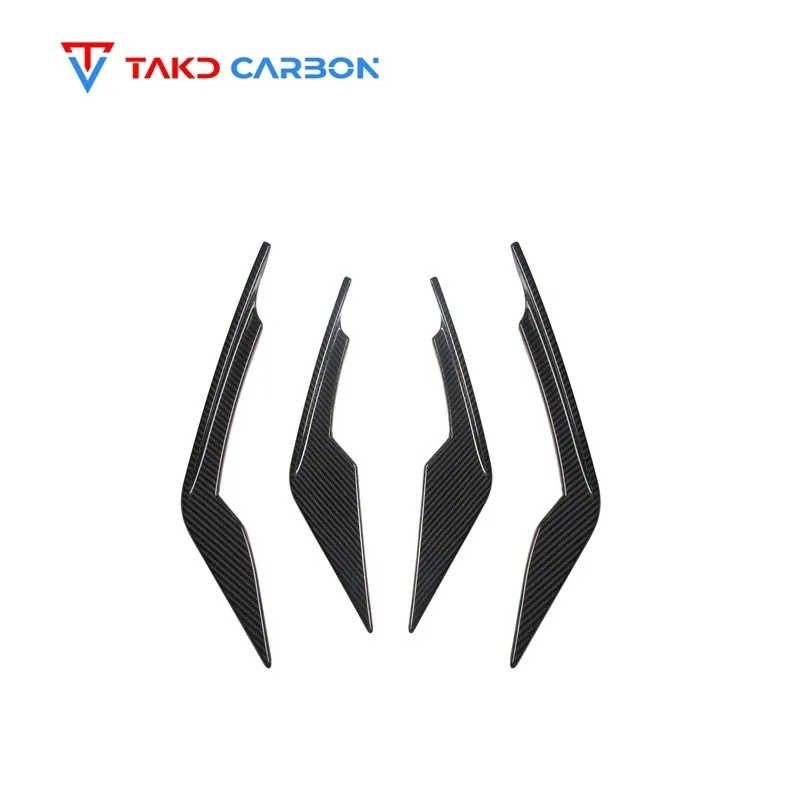 100% Real Dry Carbon Fiber G80 M3 G82 M4 Car Front Bumper Canards for bmws G80 M3 G82 M4 2021-2023
100% Real Dry Carbon Fiber G80 M3 G82 M4 Car Front Bumper Canards for bmws G80 M3 G82 M4 2021-2023