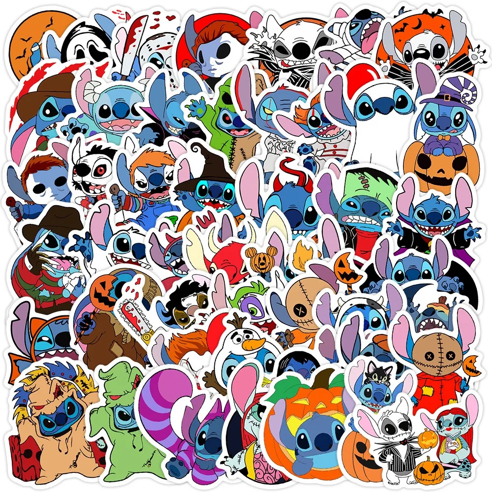 10/50pcs Halloween Horror Cartoon Lilo & Stitch Stickers DIY Diary Laptop Luggage Skateboard Graffiti Decals Sticker Kids Toy
10/50pcs Halloween Horror Cartoon Lilo & Stitch Stickers DIY Diary Laptop Luggage Skateboard Graffiti Decals Sticker Kids Toy