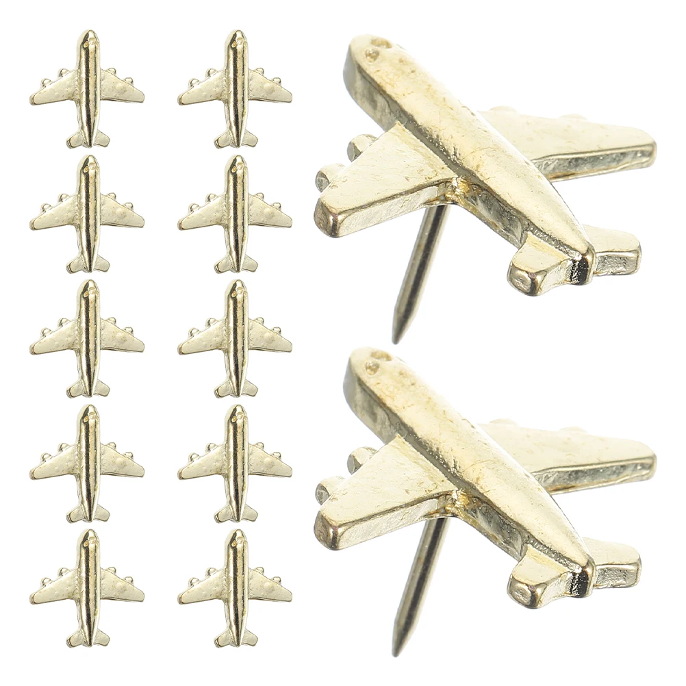 36pcs Metal Airplane Thumbtack Aesthetic Push Pins Decorative Tacks for Travel Map Cute Shape Practical Office Home Use
36pcs Metal Airplane Thumbtack Aesthetic Push Pins Decorative Tacks for Travel Map Cute Shape Practical Office Home Use
