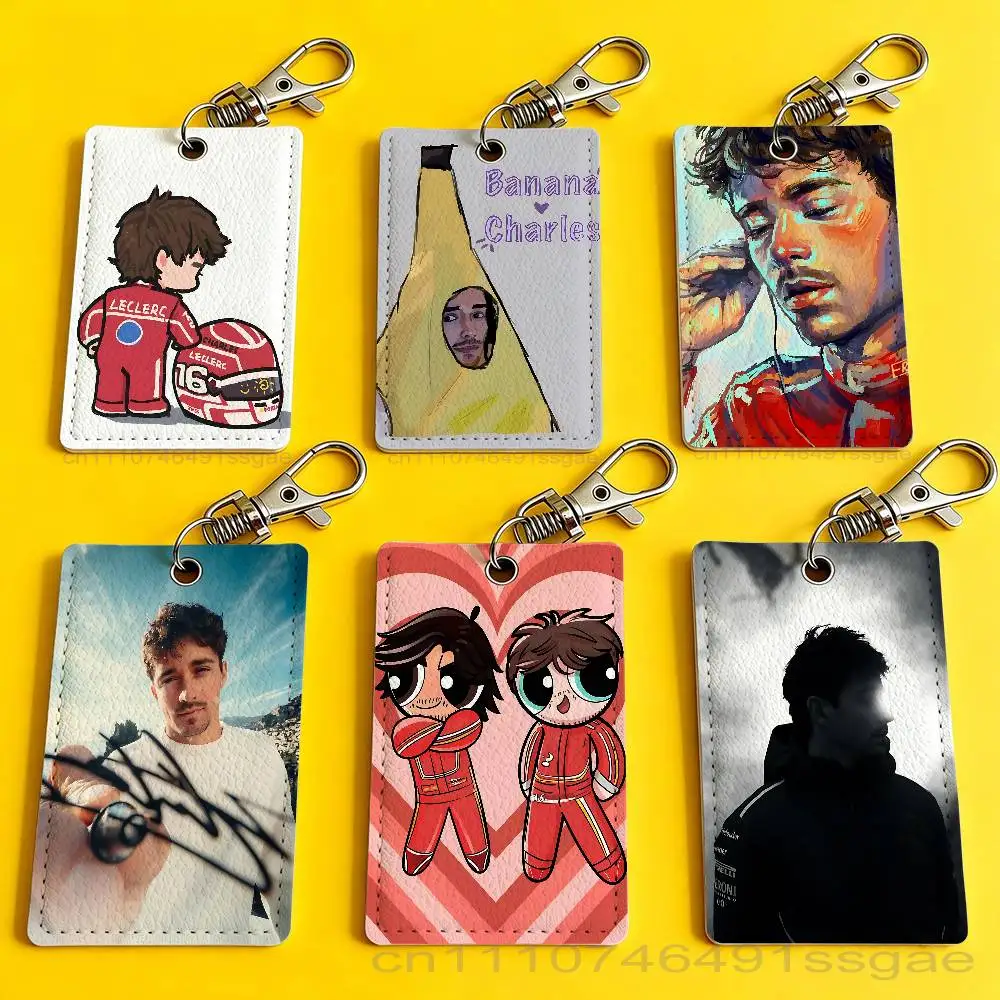 Cute C-Charles L-Leclerc 16 Badge Holder Keychain For Bank Business Work Card Holder Student Card Protective Case Bus Card
Cute C-Charles L-Leclerc 16 Badge Holder Keychain For Bank Business Work Card Holder Student Card Protective Case Bus Card