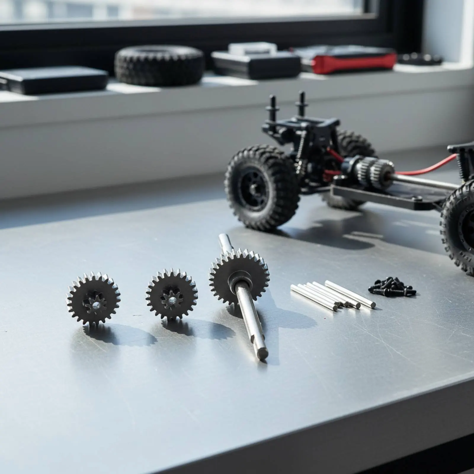 3 Pieces RC Gearbox Gear Kit Long-Lasting RC Drive System Gear Set Hobby Model Part for Repair
3 Pieces RC Gearbox Gear Kit Long-Lasting RC Drive System Gear Set Hobby Model Part for Repair