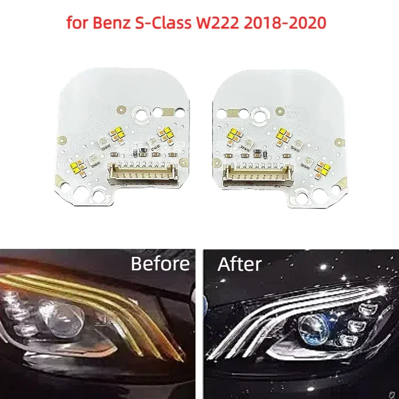 Белый свет для Mercedes Benz S-Class W222 2018-2020 Автомобильные фары DRL Чип Балластный чип Печатная плата Источник света Чип платы
Белый свет для Mercedes Benz S-Class W222 2018-2020 Автомобильные фары DRL Чип Балластный чип Печатная плата Источник света Чип платы