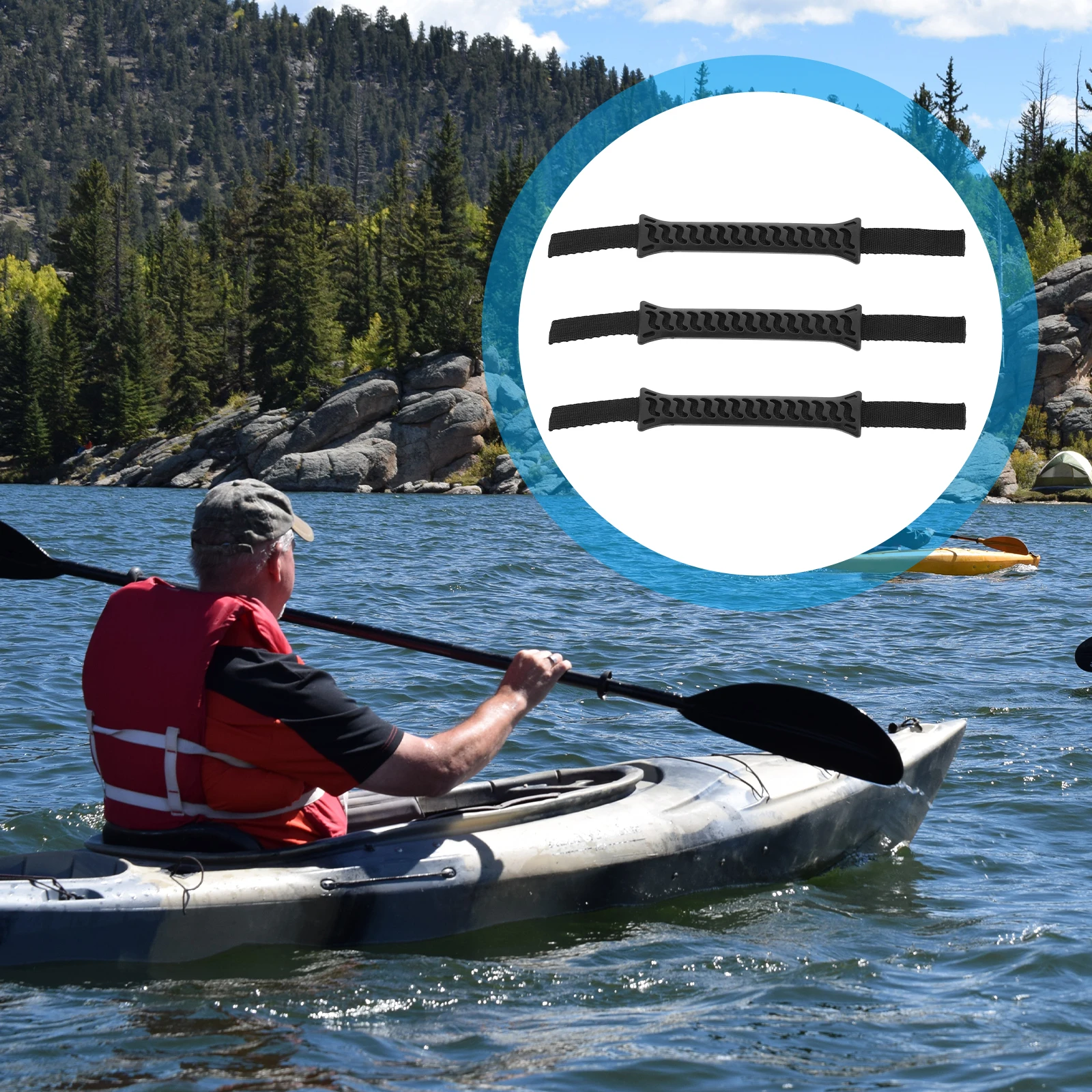 5pcs Kayak Carry Handles Replacement Boat Side Mount Handles For Canoe Paddle Board Luggage Comfort Install Inflatable
5pcs Kayak Carry Handles Replacement Boat Side Mount Handles For Canoe Paddle Board Luggage Comfort Install Inflatable