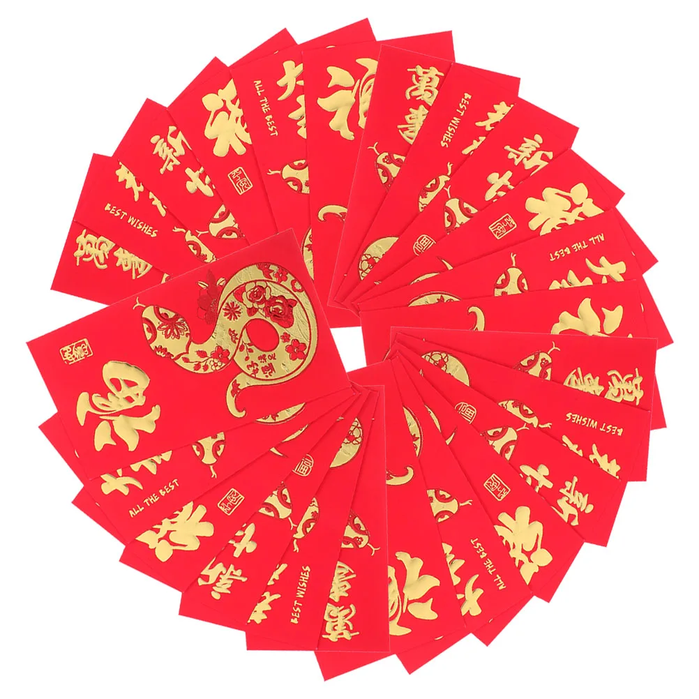 60pcs 2025 Year Of The Snake Red Envelopes Set Decorative Money Holders For Spring Festival Wedding Birthday Cash Saving Chinese
60pcs 2025 Year Of The Snake Red Envelopes Set Decorative Money Holders For Spring Festival Wedding Birthday Cash Saving Chinese