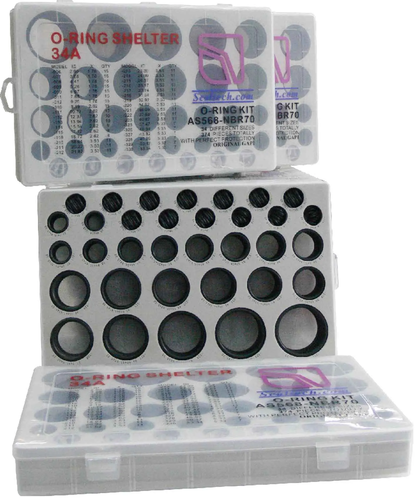 SEALTECH Sealtool O-Ring Kit ORK 34A NBR70
SEALTECH Sealtool O-Ring Kit ORK 34A NBR70