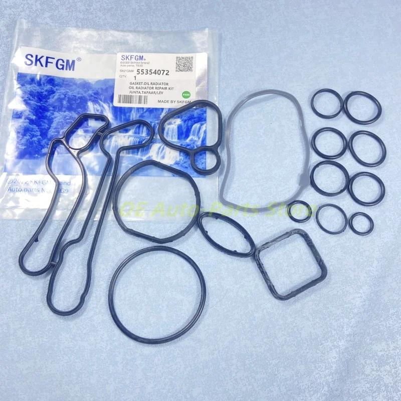 24445723 55354072 Cooling System Oil Cooler Gasket Seals Black For Chevrolet Cruze 1.6L 1.8L Sonic Astra Zafira
24445723 55354072 Cooling System Oil Cooler Gasket Seals Black For Chevrolet Cruze 1.6L 1.8L Sonic Astra Zafira