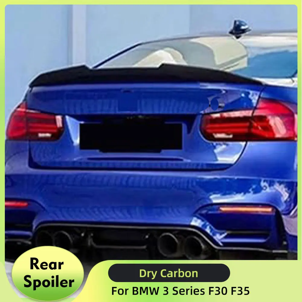 Dry Carbon Car Rear Trunk Spoiler Wing for BMW 3 Series F30 F35 318i 320i 328i 330i Sedan 2012-2019 Racing Boot Lid Wing Lip
Dry Carbon Car Rear Trunk Spoiler Wing for BMW 3 Series F30 F35 318i 320i 328i 330i Sedan 2012-2019 Racing Boot Lid Wing Lip