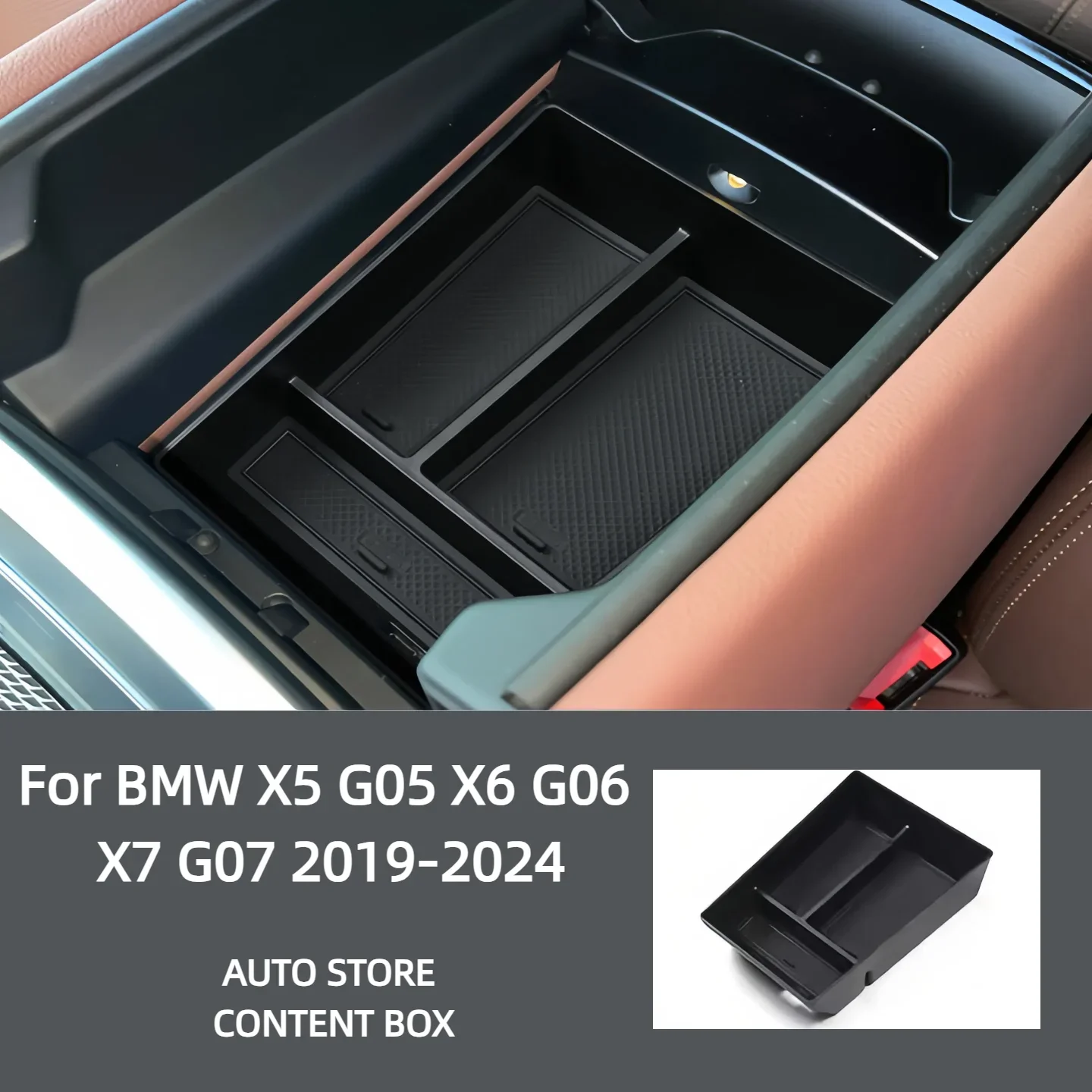 Suitable for BMW 19-24 X5 glove compartment storage box, X6 vehicle modification storage box, X7 divider decorative box
Suitable for BMW 19-24 X5 glove compartment storage box, X6 vehicle modification storage box, X7 divider decorative box