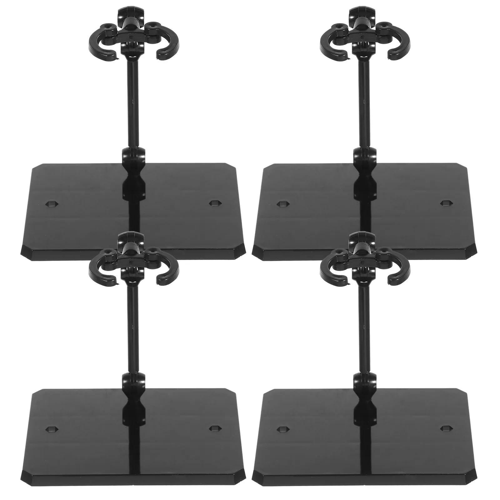 4Pcs Desktop Figure Stand Plastic Adjustable Display Holder for Action Figures Support Base with Stable Load-Bearing Capacity
4Pcs Desktop Figure Stand Plastic Adjustable Display Holder for Action Figures Support Base with Stable Load-Bearing Capacity