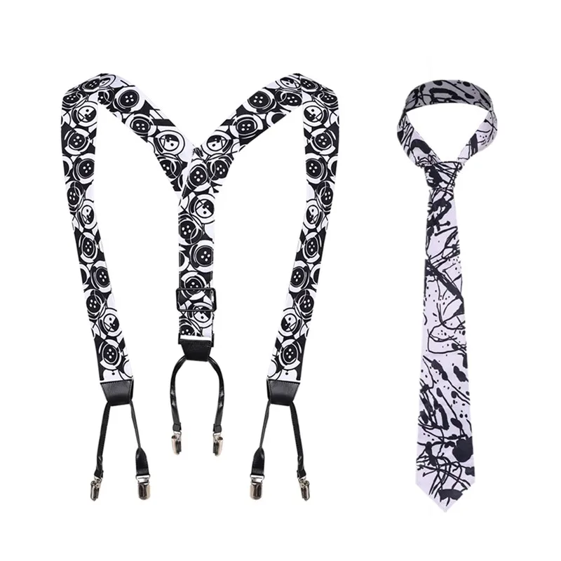 Men Stanley Cosplay Necktie Ipkiss Shoulder Strap The Mask Fantasia Tie Halloween Carnival Party Roleplay Costume Accessories
Men Stanley Cosplay Necktie Ipkiss Shoulder Strap The Mask Fantasia Tie Halloween Carnival Party Roleplay Costume Accessories