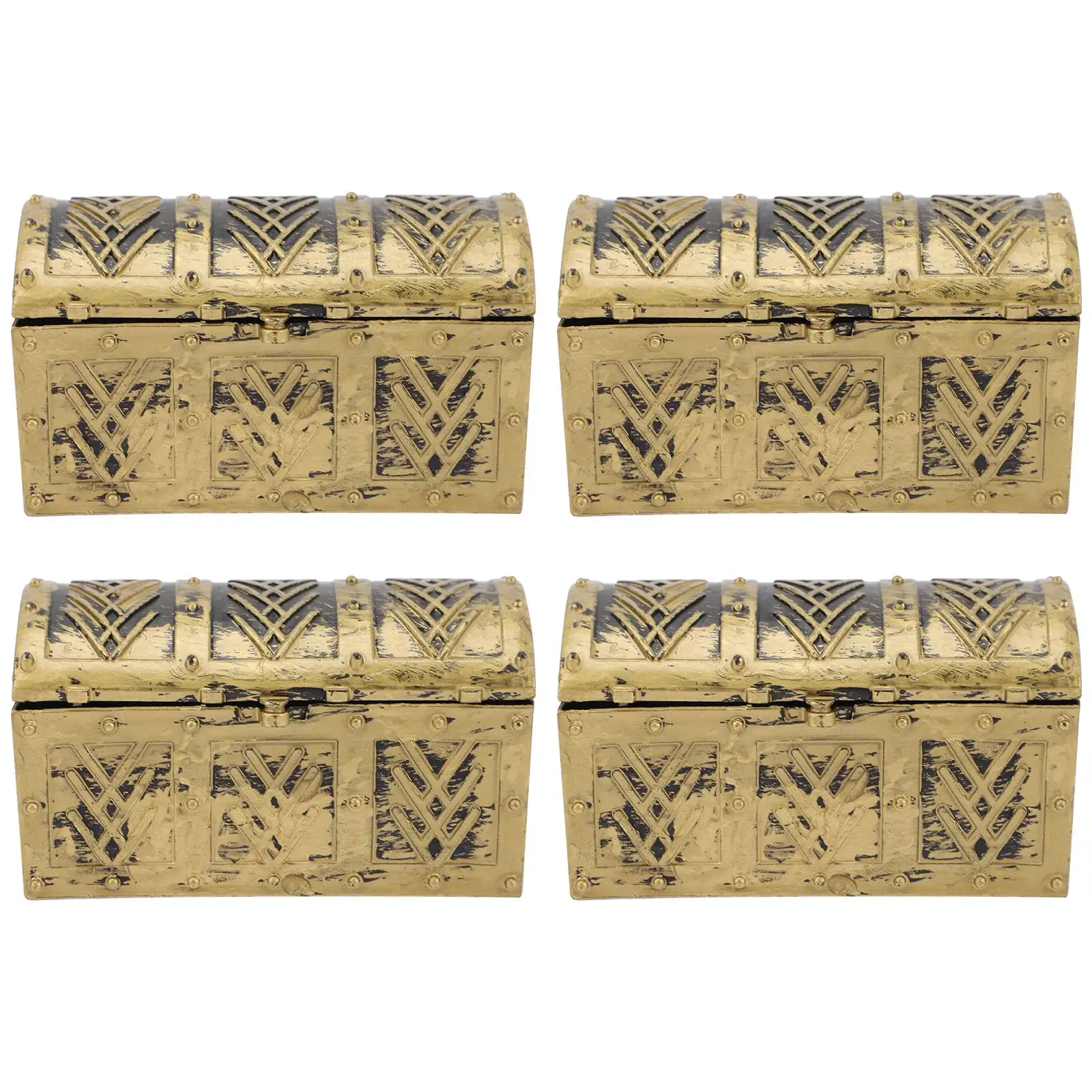 4 Pcs Pirate Treasure Chest Mini Plastic Boxes for Kids Party Favors Retro Style Storage Home Decoration Halloween Use
4 Pcs Pirate Treasure Chest Mini Plastic Boxes for Kids Party Favors Retro Style Storage Home Decoration Halloween Use
