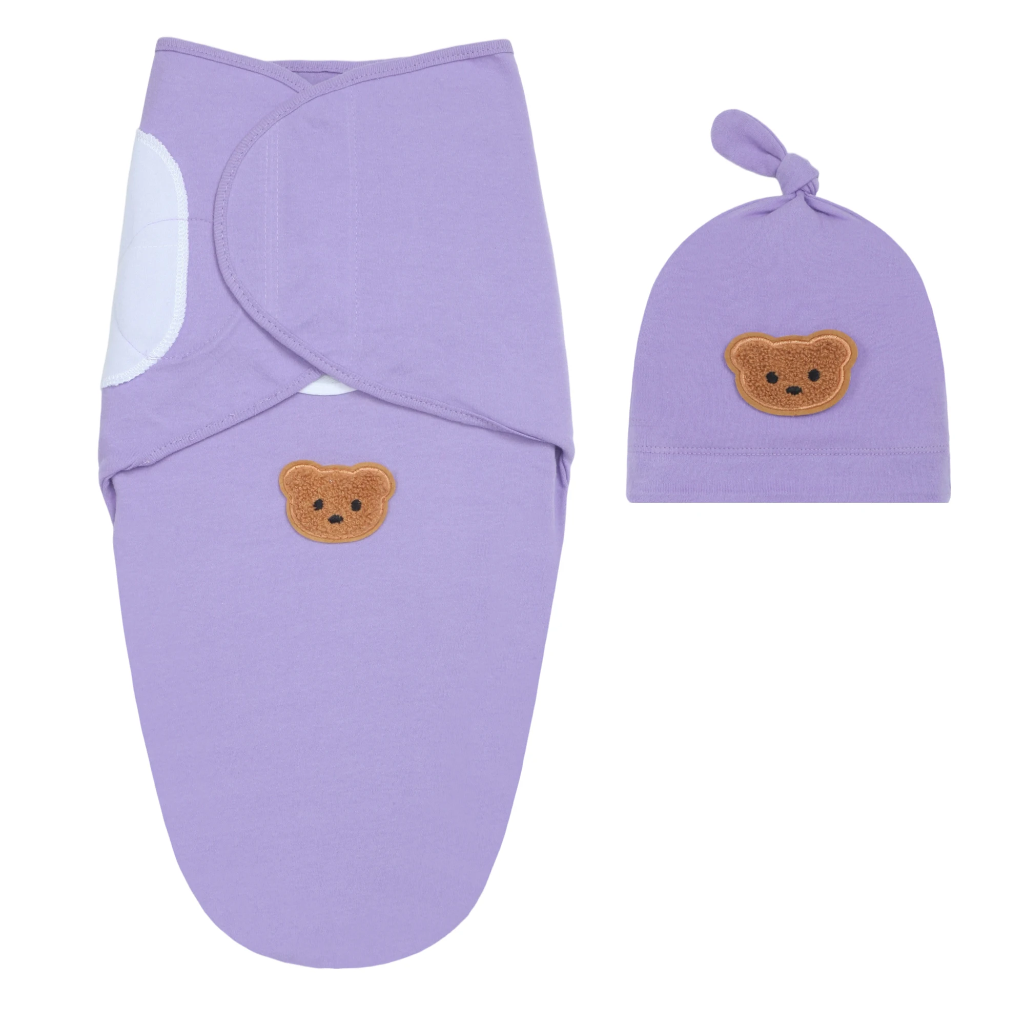 Breathable Hypoallergenic Cotton Baby Swaddle Sleep Sack 0-3 Months, Set Includes Swaddle Blanket and Hat, Soft and Skin-friendl
Breathable Hypoallergenic Cotton Baby Swaddle Sleep Sack 0-3 Months, Set Includes Swaddle Blanket and Hat, Soft and Skin-friendl