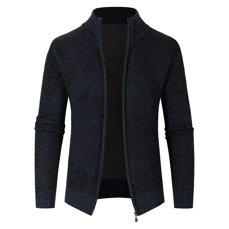 Men's Autumn and Winter Cardigan Stand-up Collar Fleece Large Size Zipper Sweater Jacket
Men's Autumn and Winter Cardigan Stand-up Collar Fleece Large Size Zipper Sweater Jacket