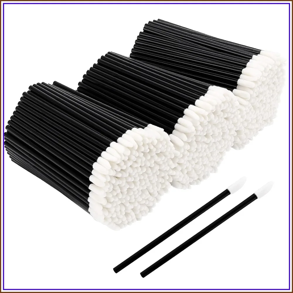 700 Piece Disposable Lip Wands - Lint Free Makeup Applicator Brushes for Lipstick & Gloss
700 Piece Disposable Lip Wands - Lint Free Makeup Applicator Brushes for Lipstick & Gloss