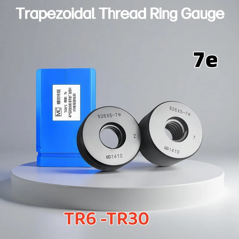 7e 1SET(1*GO+1*NOGO) Trapezoidal Thread Ring Gauge TR6 8 9 10 11 12 14 15 16 18 19 20 22 24 26 28 TR30
7e 1SET(1*GO+1*NOGO) Trapezoidal Thread Ring Gauge TR6 8 9 10 11 12 14 15 16 18 19 20 22 24 26 28 TR30