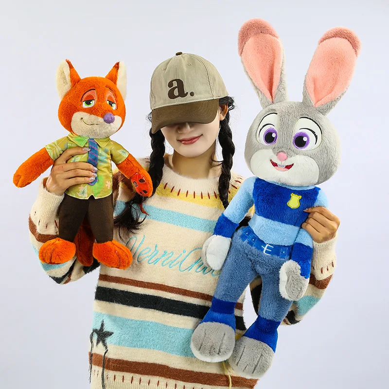 Zootopia Plush Doll Set Judy Hopps Rabbit Nick Wilde Fox Stuffed Toy Soft Fluffy Disney Character Gift for Kids Fans Sofa Decor
Zootopia Plush Doll Set Judy Hopps Rabbit Nick Wilde Fox Stuffed Toy Soft Fluffy Disney Character Gift for Kids Fans Sofa Decor
