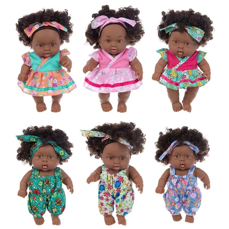 C9GB 20cm Newborn Girl for Doll Christmas Gift Toy American Black for Doll Handmade Silicone Vinyl Curls
C9GB 20cm Newborn Girl for Doll Christmas Gift Toy American Black for Doll Handmade Silicone Vinyl Curls