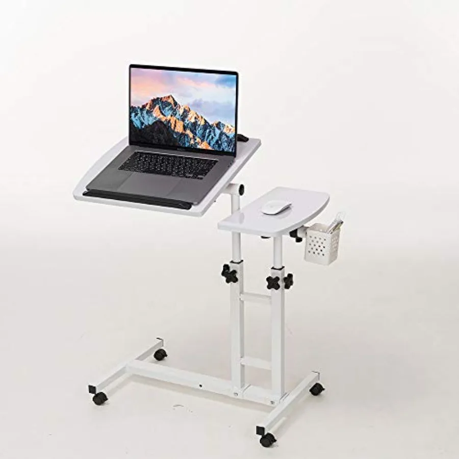 Adjustable Laptop Desk with Wheels, Overbed Bedside Desk, Wheels Height Adjustable Desk Cart, Standing Laptop Desk, Moveable La
Adjustable Laptop Desk with Wheels, Overbed Bedside Desk, Wheels Height Adjustable Desk Cart, Standing Laptop Desk, Moveable La