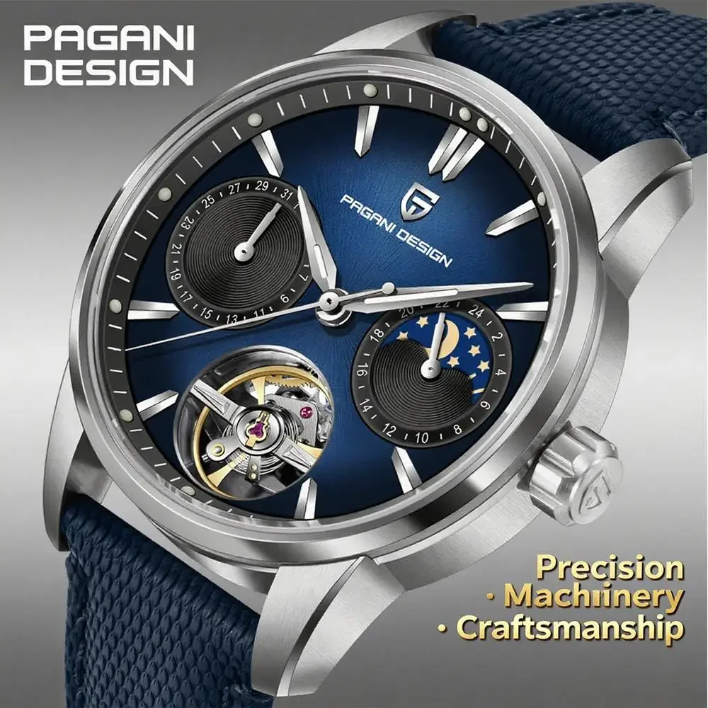 2025 PAGANI DESIGN New Luxury Brand Automatic Mechanical Watch 41MM Men's Watch Stainless Steel 100m Waterproof Men's Watch
2025 PAGANI DESIGN New Luxury Brand Automatic Mechanical Watch 41MM Men's Watch Stainless Steel 100m Waterproof Men's Watch