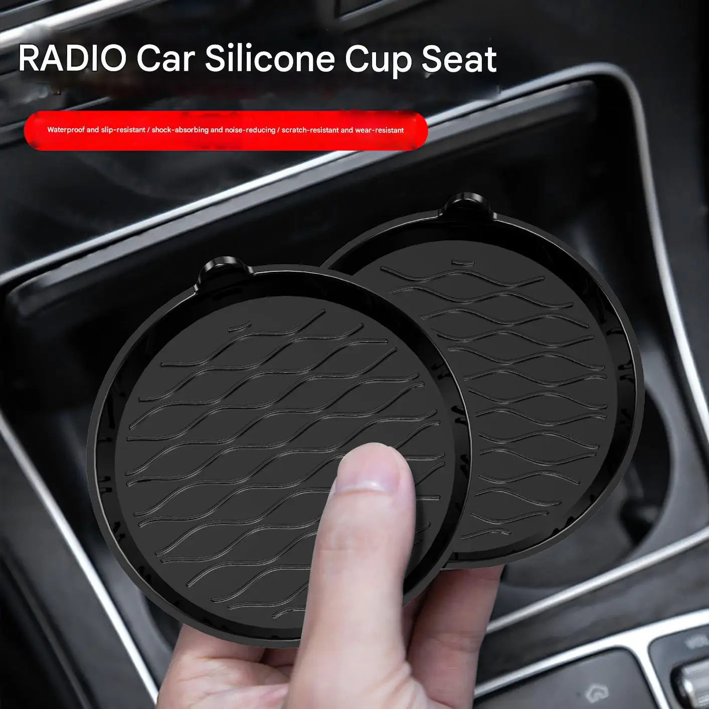 Car silicone cup holder, universal round car interior storage compartment anti-slip mat
Car silicone cup holder, universal round car interior storage compartment anti-slip mat