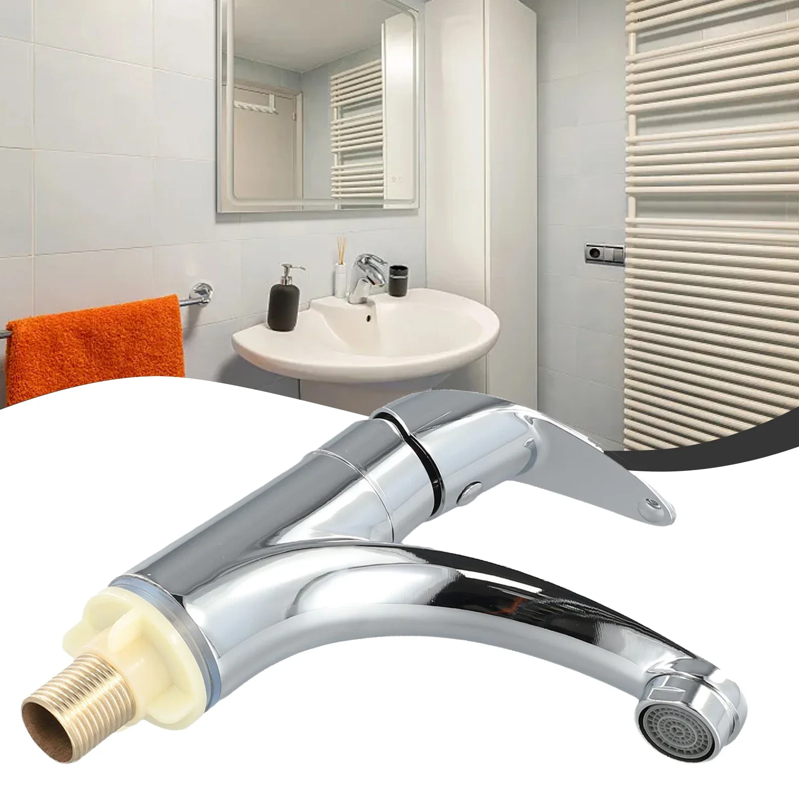Tap Basin Faucet Single Cold Single Handle Kitchen Supplies Washbasin Zinc Alloy Bathroom Chrome Plated Practical
Tap Basin Faucet Single Cold Single Handle Kitchen Supplies Washbasin Zinc Alloy Bathroom Chrome Plated Practical