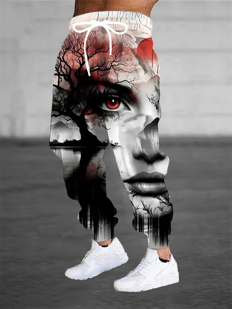 New Men's Summer Casual Pants With Unique 3D Beauty Design Everyday Streetwear Stylish Men's Drawstring Cuffed Pants
New Men's Summer Casual Pants With Unique 3D Beauty Design Everyday Streetwear Stylish Men's Drawstring Cuffed Pants