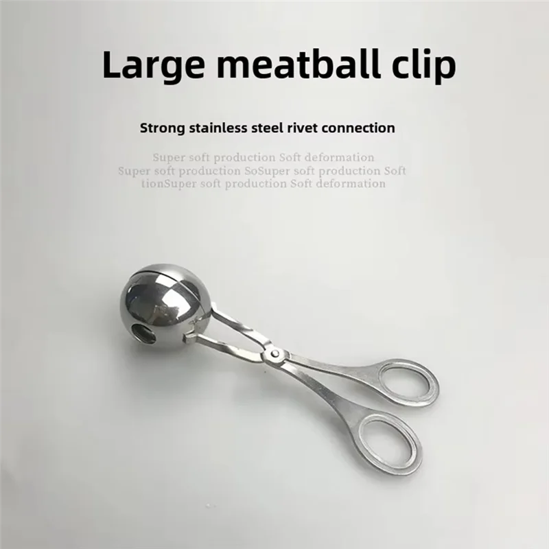 AONEQ-Household Meatball Maker Stainless Steel Fish Ball Maker Meat Ball Scoop For Round Meatballs L
AONEQ-Household Meatball Maker Stainless Steel Fish Ball Maker Meat Ball Scoop For Round Meatballs L