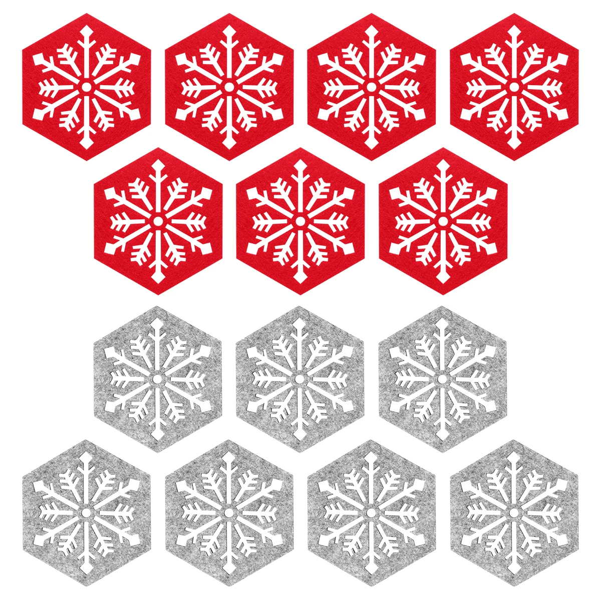 14PCS Snowflake Felt Heat Mats Insulated Pads Felt Heat Resistant Mat for Countertops Table Kitchen Decor Christmas Gifts
14PCS Snowflake Felt Heat Mats Insulated Pads Felt Heat Resistant Mat for Countertops Table Kitchen Decor Christmas Gifts