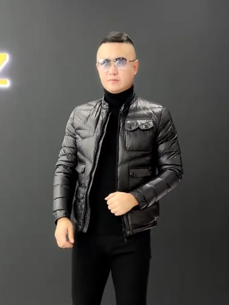 Men's Faionable Simple Comfortable Jaet Autumn Winter Outerwear Quilted Fabric No Brand Youth Trendy ort Sle Coat
Men's Faionable Simple Comfortable Jaet Autumn Winter Outerwear Quilted Fabric No Brand Youth Trendy ort Sle Coat