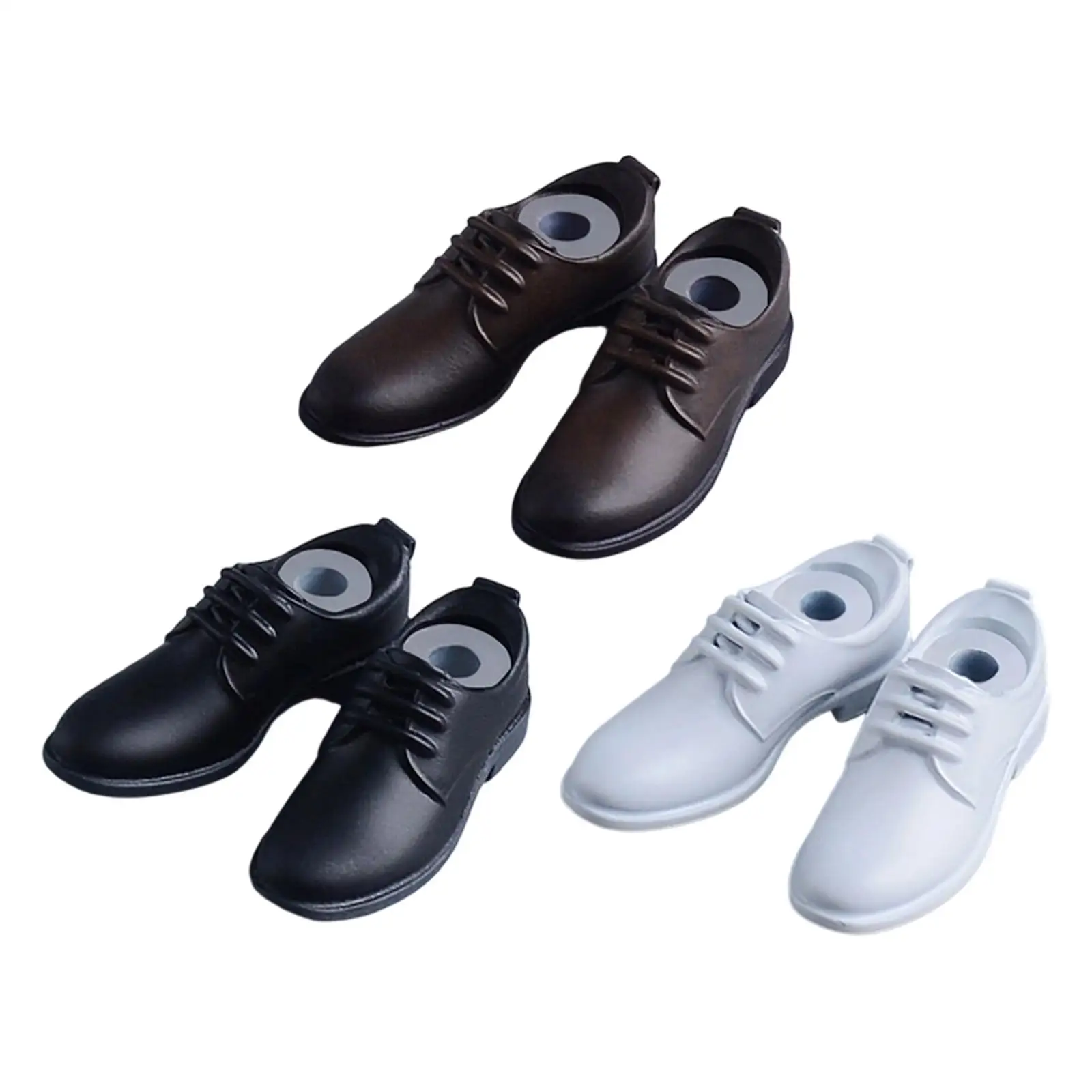 1:12 Doll Shoes Footwear Toy Model Decorative Wearable,Mini Gifts Miniature Model Dress up Men's Shoes for 6" Male Figure
1:12 Doll Shoes Footwear Toy Model Decorative Wearable,Mini Gifts Miniature Model Dress up Men's Shoes for 6" Male Figure