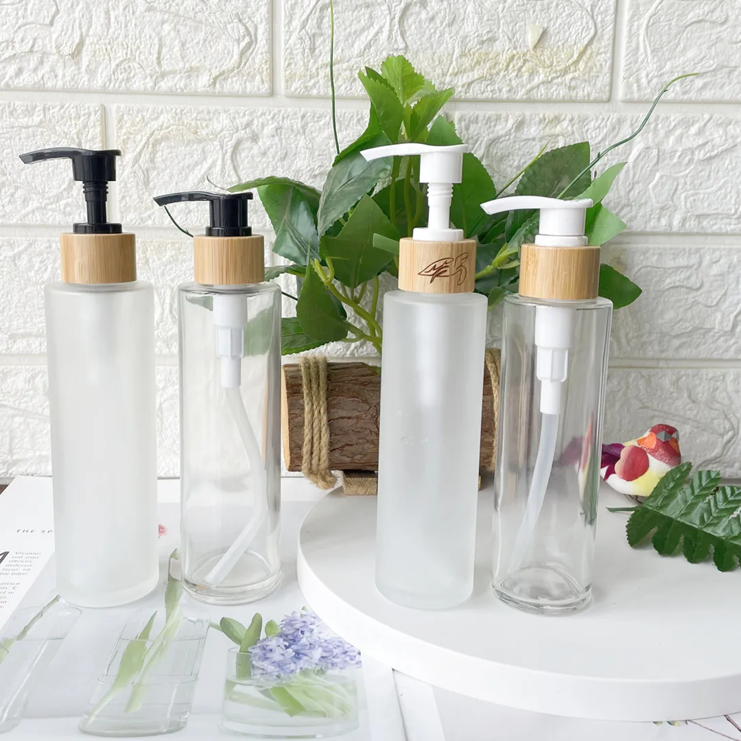 Wholesale 100/120/150ml Empty Glass Soap Pump Dispenser Refillable Lotion Shampoo Shower Gel Cosmetic Emulsion Travel Bottles
Wholesale 100/120/150ml Empty Glass Soap Pump Dispenser Refillable Lotion Shampoo Shower Gel Cosmetic Emulsion Travel Bottles