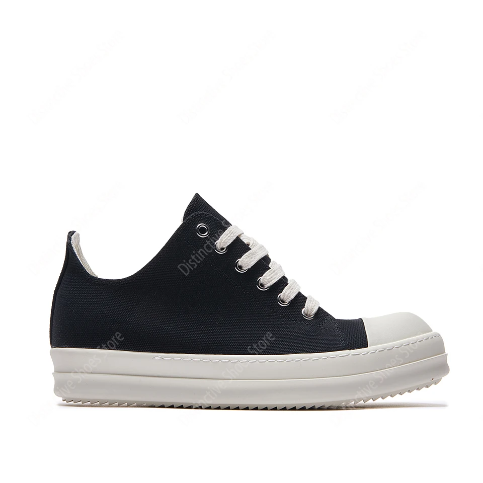 Brand Men Shoes Canvas Low Top Women Sneakers RO Classic Quality Black Lace Up Designer Luxury Thick-sole Casual Flat Trainers
Brand Men Shoes Canvas Low Top Women Sneakers RO Classic Quality Black Lace Up Designer Luxury Thick-sole Casual Flat Trainers