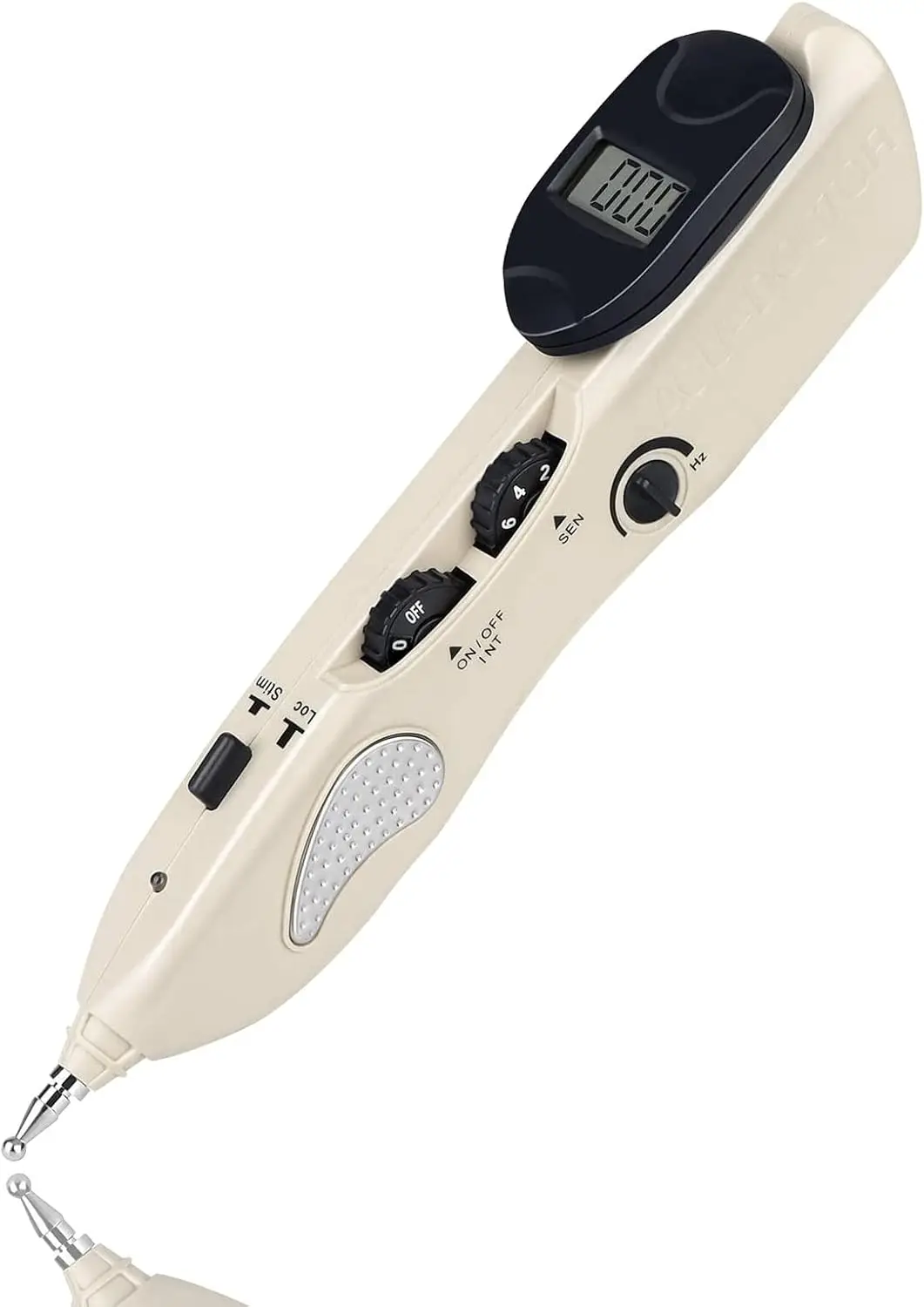 Rechargeable Acupuncture Pen for Pain Relief, Auto Acupoint Finder with 3 Massage Heads
Rechargeable Acupuncture Pen for Pain Relief, Auto Acupoint Finder with 3 Massage Heads