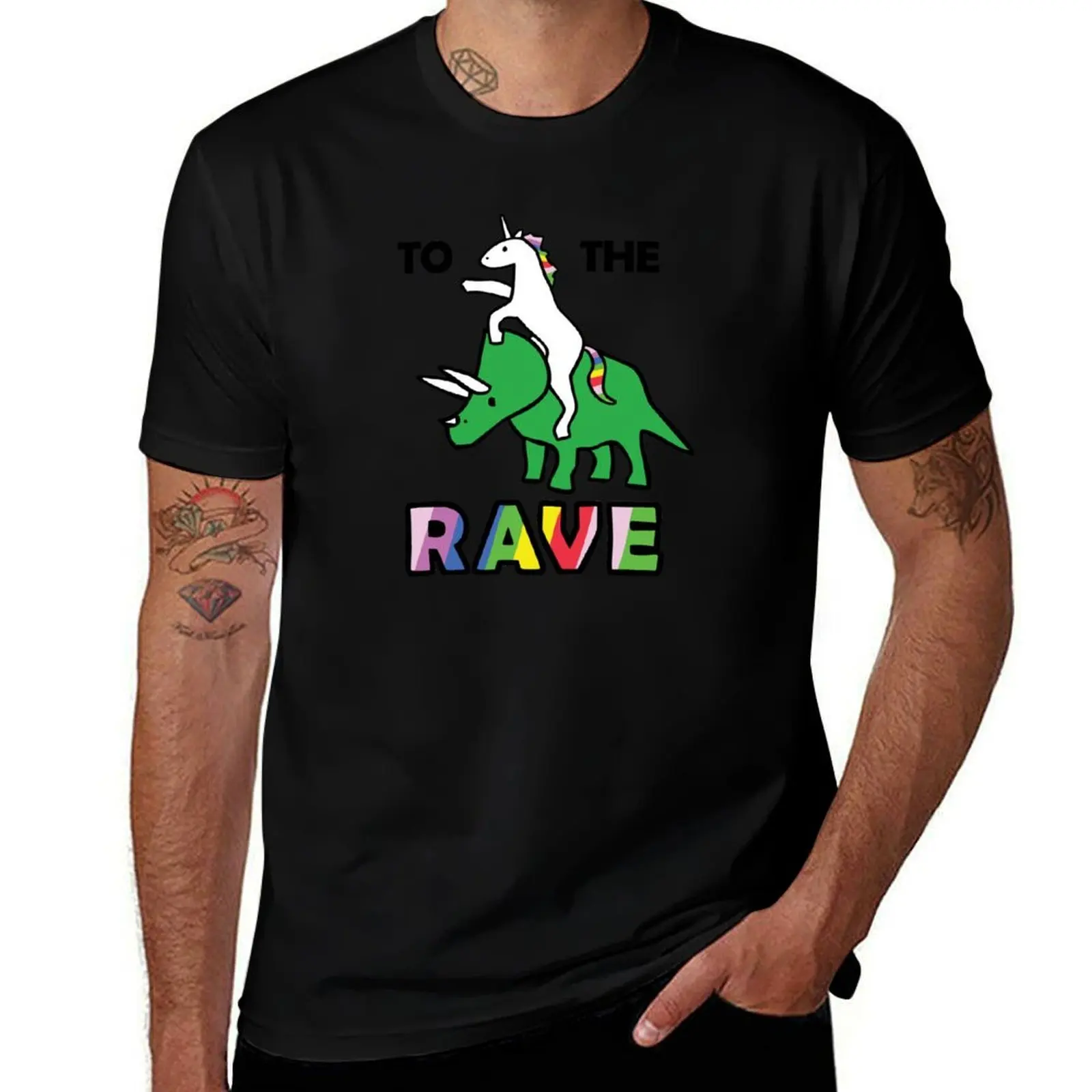 To The Rave! (Unicorn Riding Triceratops) T-Shirt man t shirt graphic printed t shirts for man T-Shirt
To The Rave! (Unicorn Riding Triceratops) T-Shirt man t shirt graphic printed t shirts for man T-Shirt