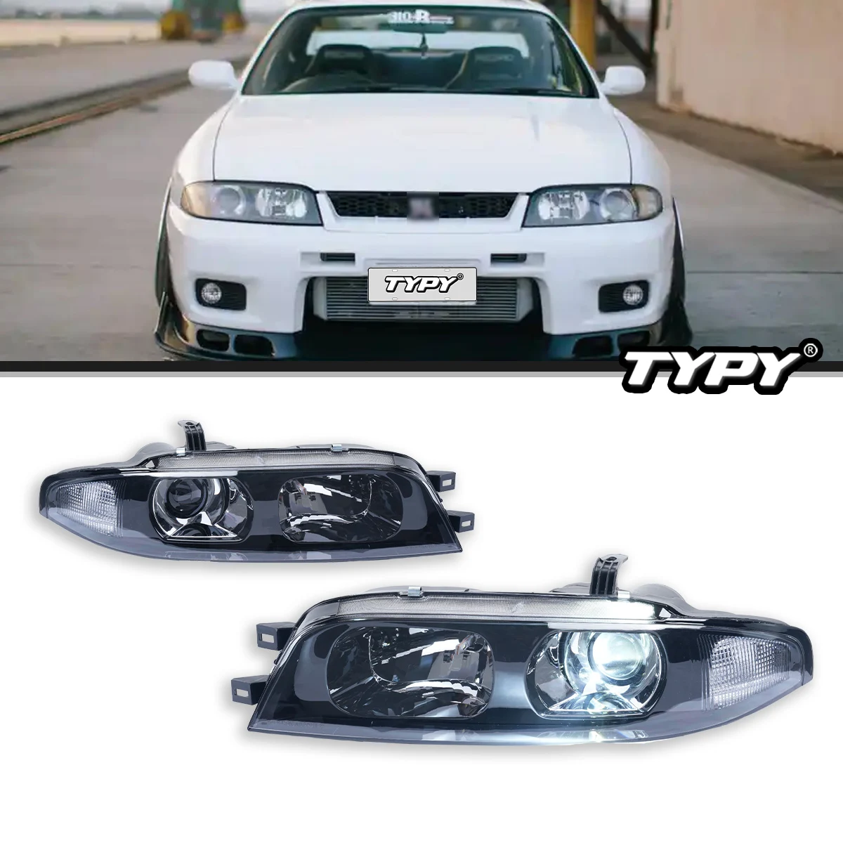 TYPY Car Lights For Nissan GT-R R33 Headlight 1995-1998 LED Projetor Head Lamp Dynamic Turn Signal Auto Accessories
TYPY Car Lights For Nissan GT-R R33 Headlight 1995-1998 LED Projetor Head Lamp Dynamic Turn Signal Auto Accessories