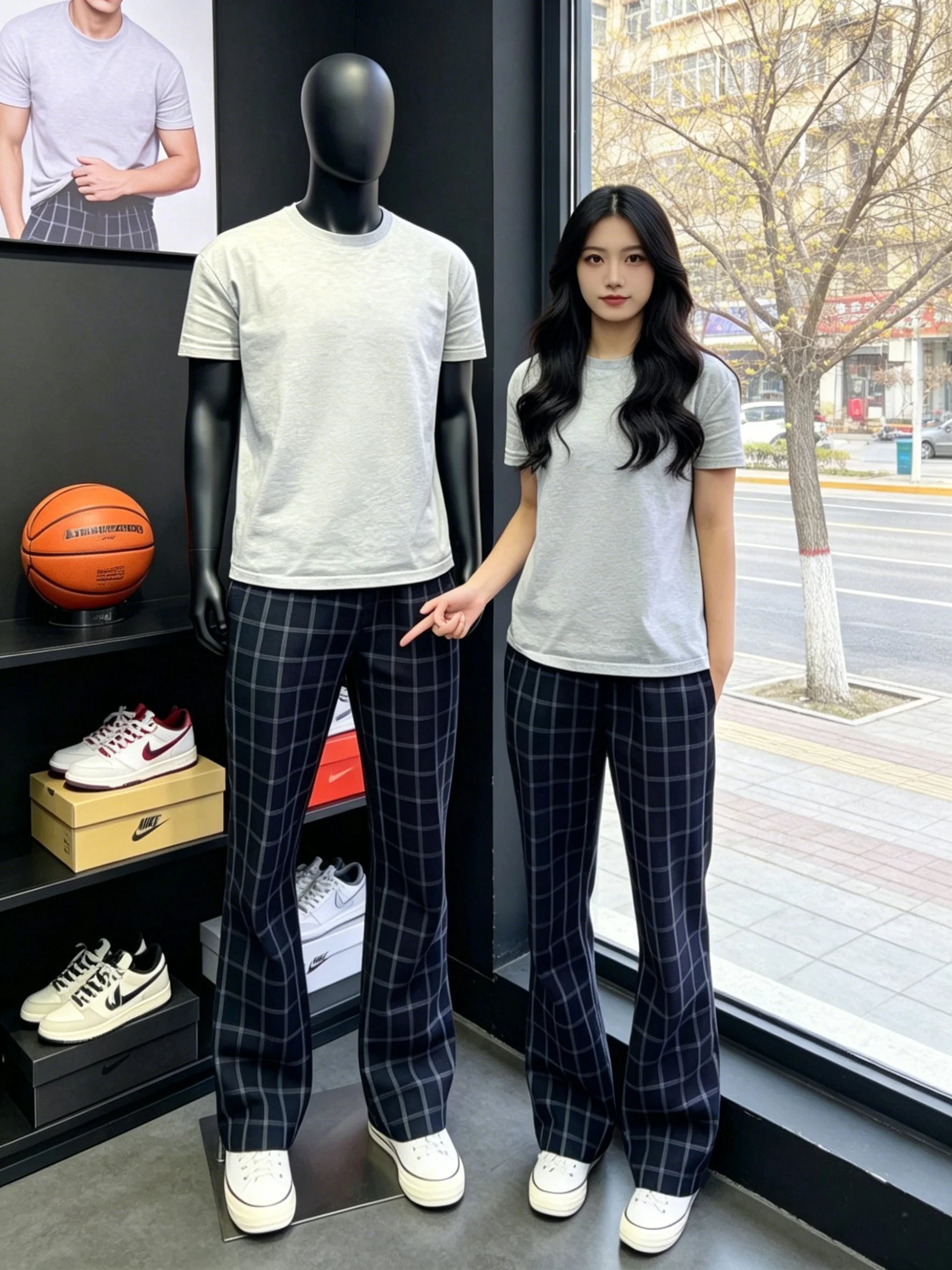 Slim Fit Plaid Pants Men's Summer Thin American Style Casual Straight Leg Couple's Knife Flared Trousers
Slim Fit Plaid Pants Men's Summer Thin American Style Casual Straight Leg Couple's Knife Flared Trousers