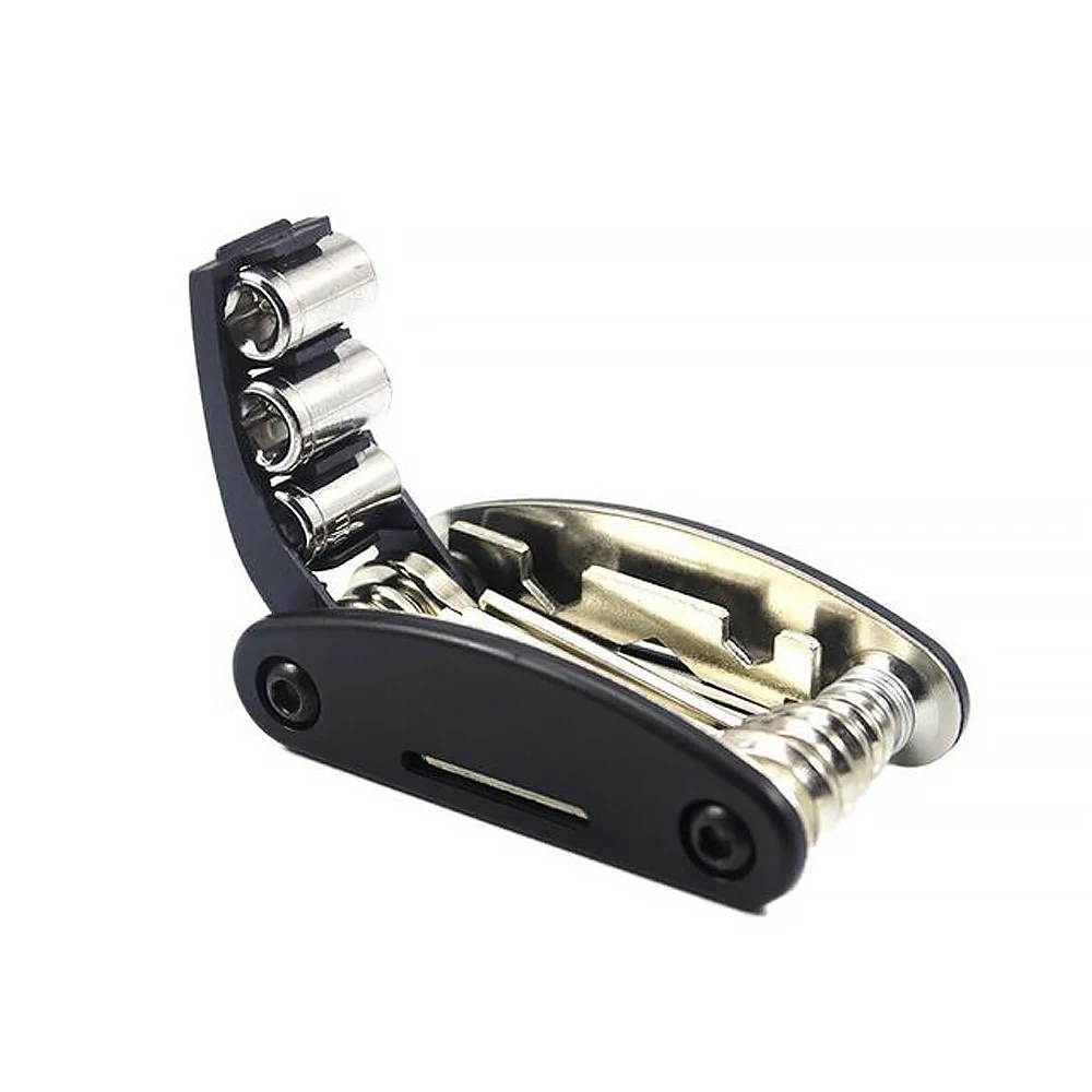 16 in 1 Multifunction Scooter Bicycle Repair Tools Kit Hex Spoke Cycling Screwdriver Tool For Mountain Cycling Bike
16 in 1 Multifunction Scooter Bicycle Repair Tools Kit Hex Spoke Cycling Screwdriver Tool For Mountain Cycling Bike
