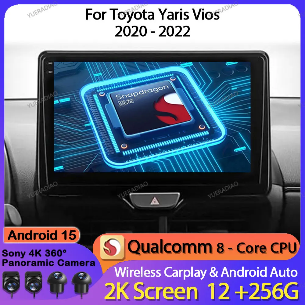 Автомобильный радиоприемник Android 15 для Toyota Yaris Vios 2020-2023 головное устройство BT 4G LTE 5G WIFI 2DIN QLED Мультимедийный видеоплеер Qualcomm
Автомобильный радиоприемник Android 15 для Toyota Yaris Vios 2020-2023 головное устройство BT 4G LTE 5G WIFI 2DIN QLED Мультимедийный видеоплеер Qualcomm
