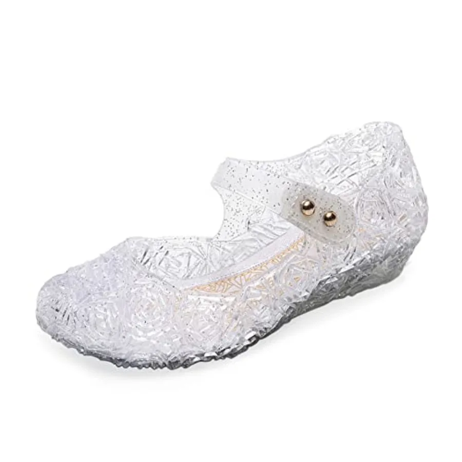Jelly Shoes for Girls, Snow Queen Princess Birthday Sandals for Little Girls, Sandals Size, Frozen Inspired Party Cosplay Costu
Jelly Shoes for Girls, Snow Queen Princess Birthday Sandals for Little Girls, Sandals Size, Frozen Inspired Party Cosplay Costu