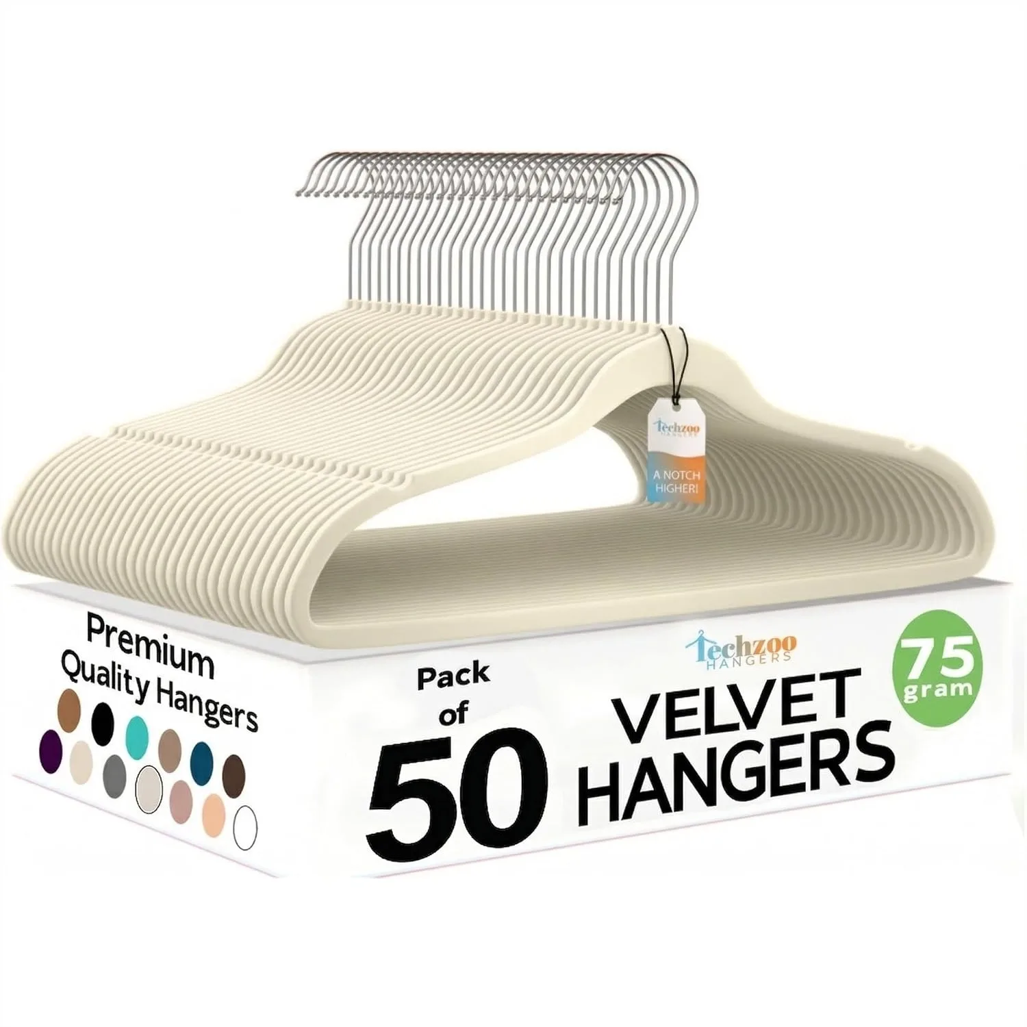 50 Pack Velvet Hangers Ultra Thin Non Slip Space Saving for Closet Heavy Duty Coat Pants with 360° Swivel Hook Hold Upto 10 lbs
50 Pack Velvet Hangers Ultra Thin Non Slip Space Saving for Closet Heavy Duty Coat Pants with 360° Swivel Hook Hold Upto 10 lbs