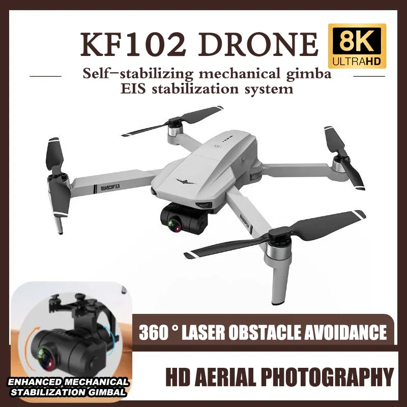 2025 New KF102 8K Dual Camera Professional Drone FPV Wide-angle Shooting Mini Drone Intelligent Obstacle Avoidance RC Kids Toys
2025 New KF102 8K Dual Camera Professional Drone FPV Wide-angle Shooting Mini Drone Intelligent Obstacle Avoidance RC Kids Toys