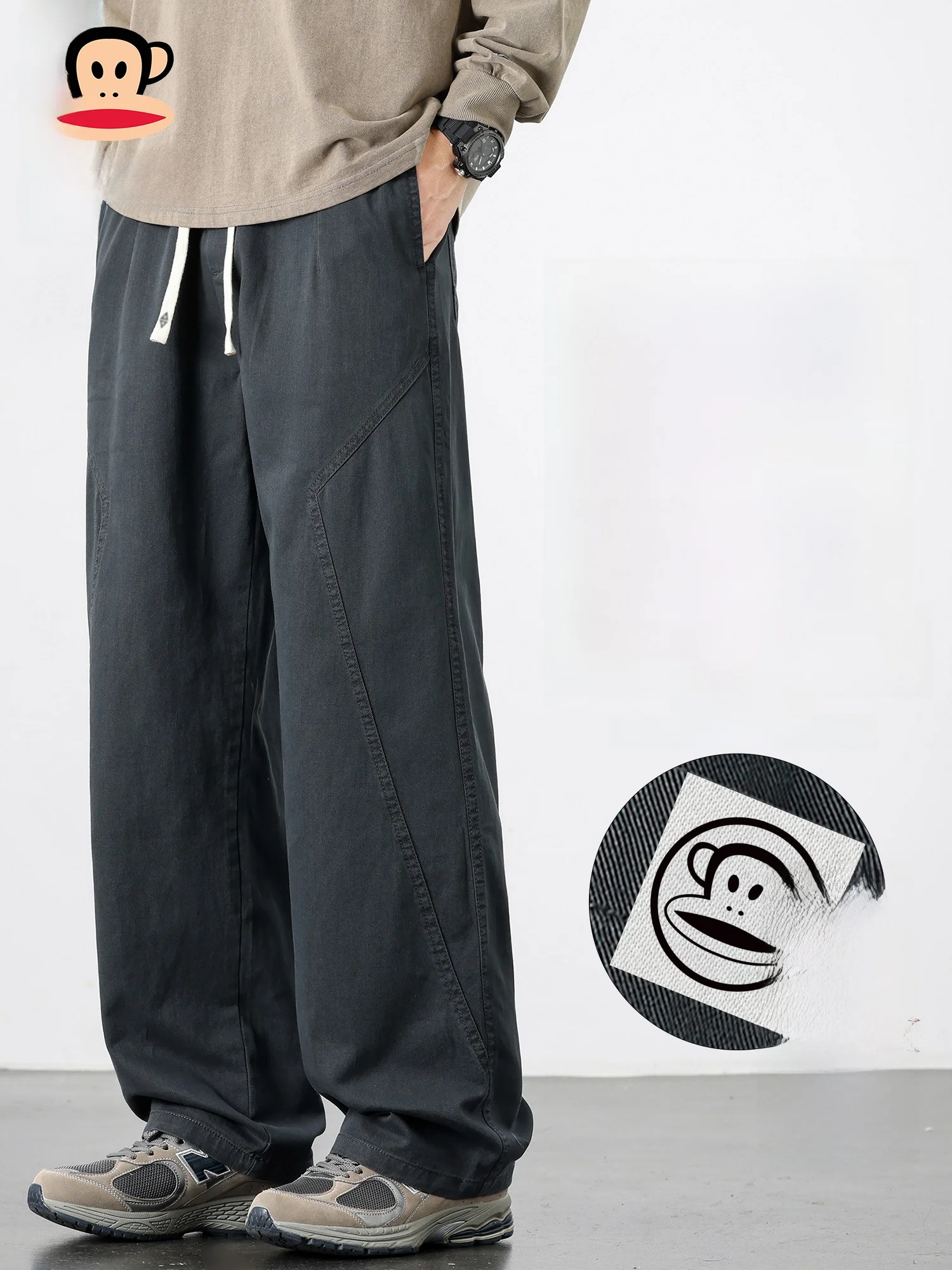 PaulFrank Retro Thiened Fce Lined Straight Leg Cotton Casual Pants for Men Winter New Sle Loose Fit Comfortable Trousers
PaulFrank Retro Thiened Fce Lined Straight Leg Cotton Casual Pants for Men Winter New Sle Loose Fit Comfortable Trousers