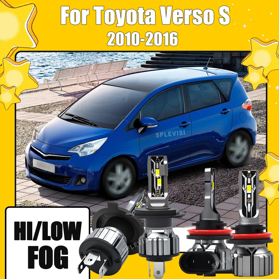 300% Brighter Chips 9003/H4 H11 LED Headlight Foglight Two-Year Warranty For Toyota Verso S 2010 2011 2012 2013 2014 2015 2016
300% Brighter Chips 9003/H4 H11 LED Headlight Foglight Two-Year Warranty For Toyota Verso S 2010 2011 2012 2013 2014 2015 2016